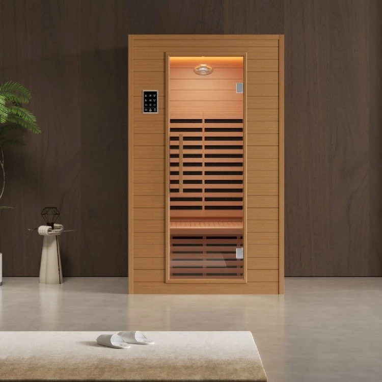 small bathroom sauna